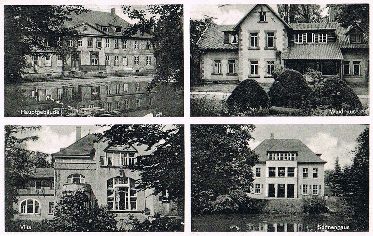 Rosdorf. Hauptgebäude, Waldhaus, Villa, Sonnenhaus, 1952