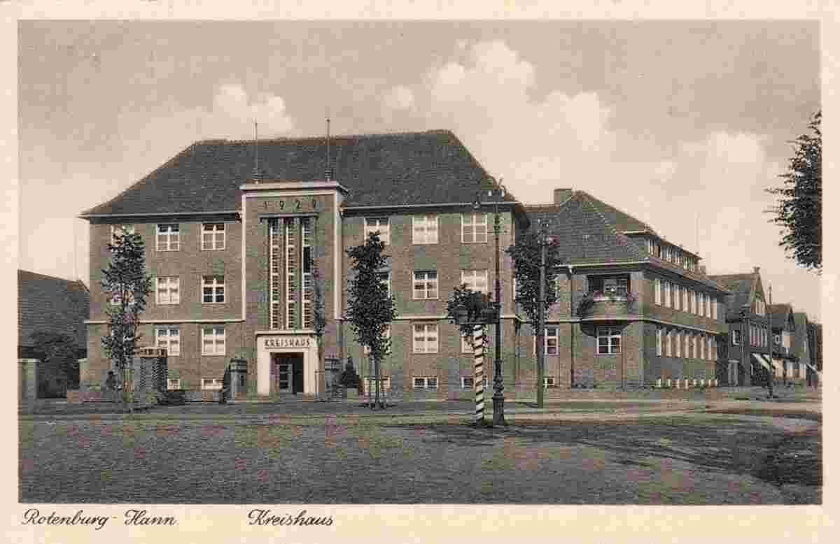 Rotenburg. Kreishaus, 1941