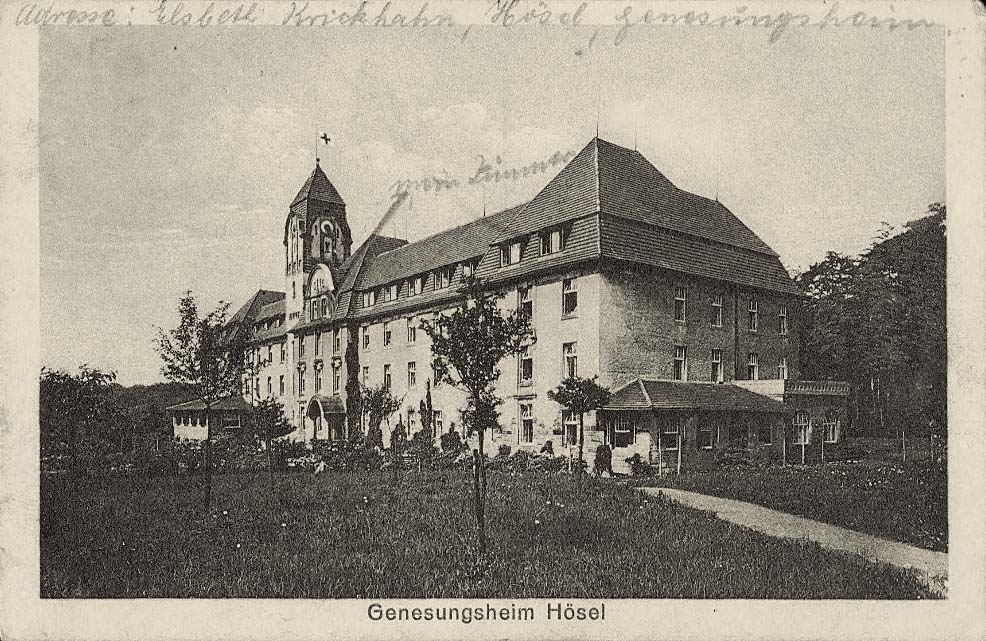 Ratingen. Genesungsheim Hösel, 1925