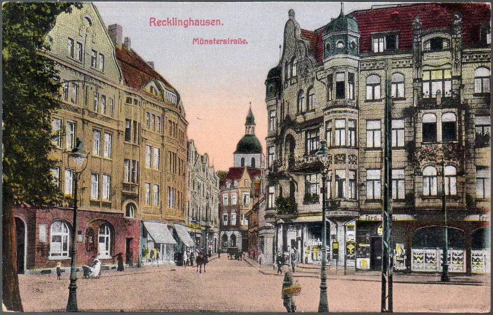 Recklinghausen. Münsterstraße