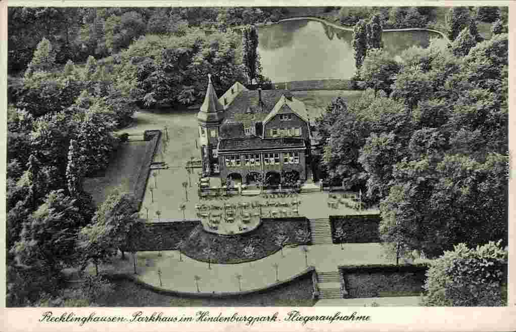 Recklinghausen. Parkhaus im Hindenburgpark, 1934