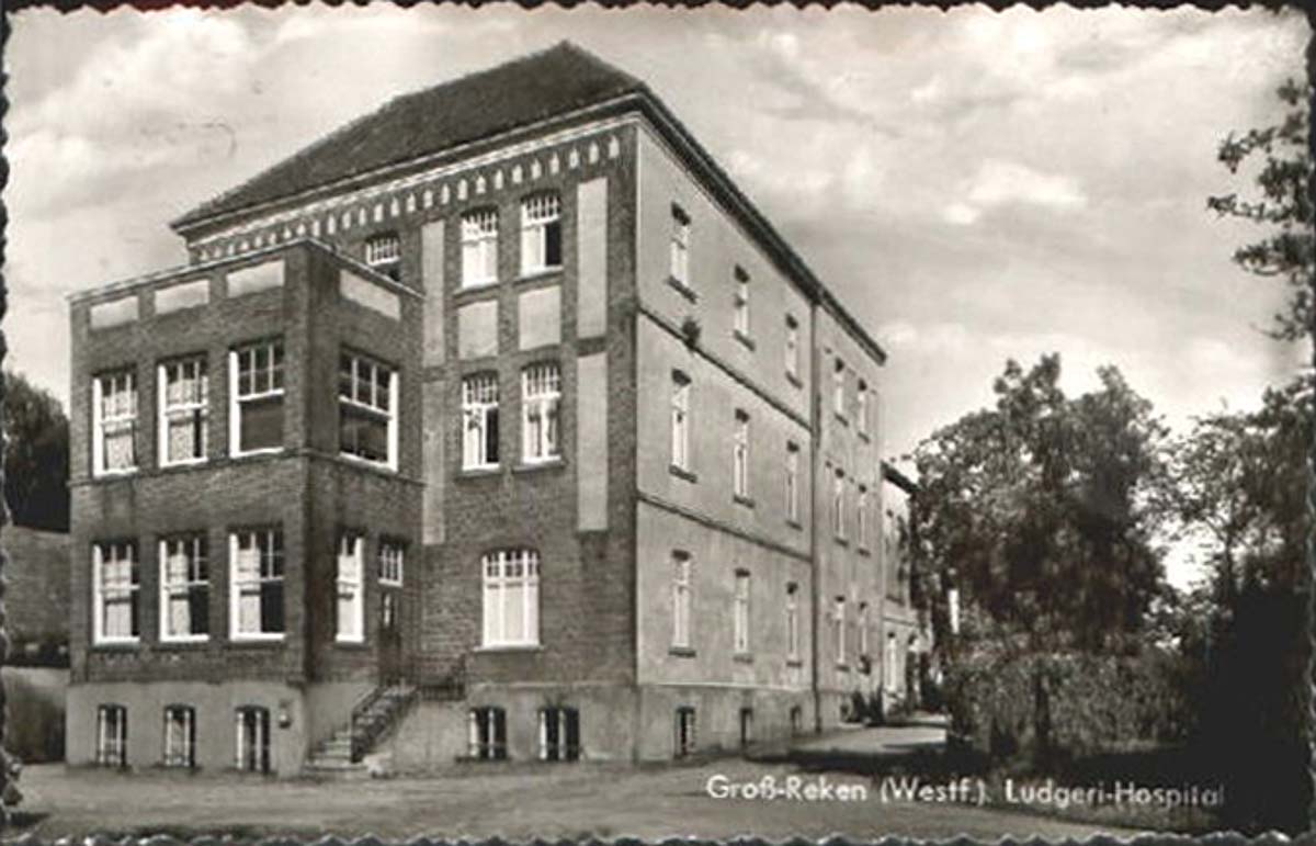 Groß Reken - Ludgeri-Hospital, Krankenhaus, 1960