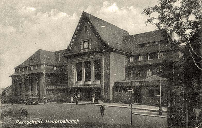 Remscheid. Hauptbahnhof, 1931