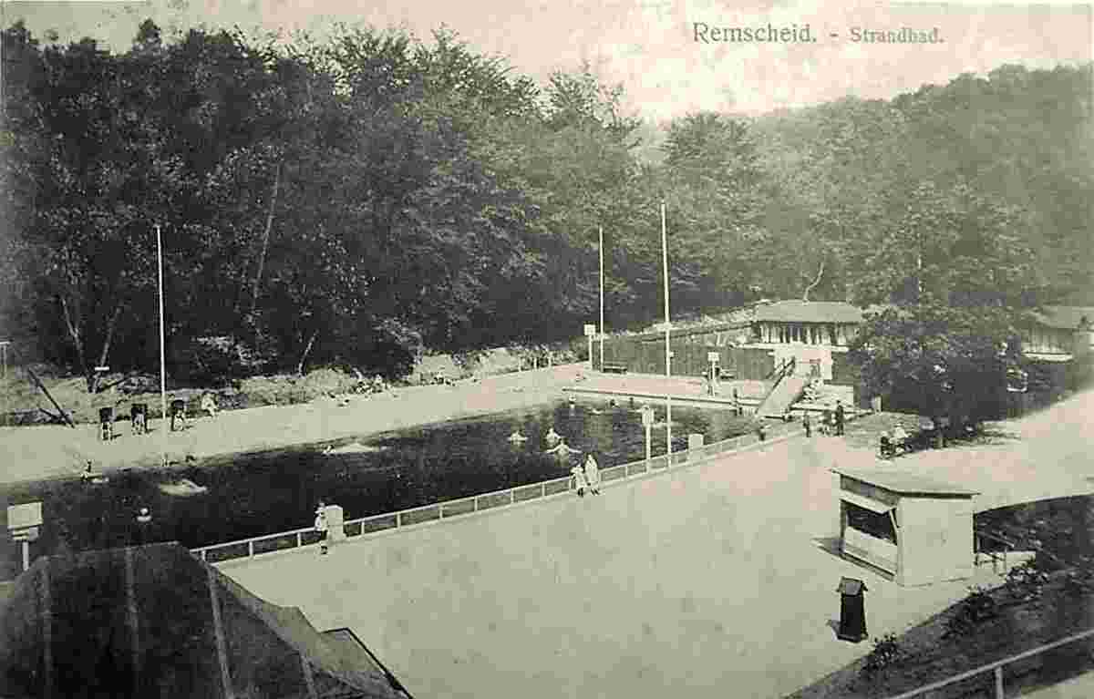 Remscheid. Strandbad, 1914