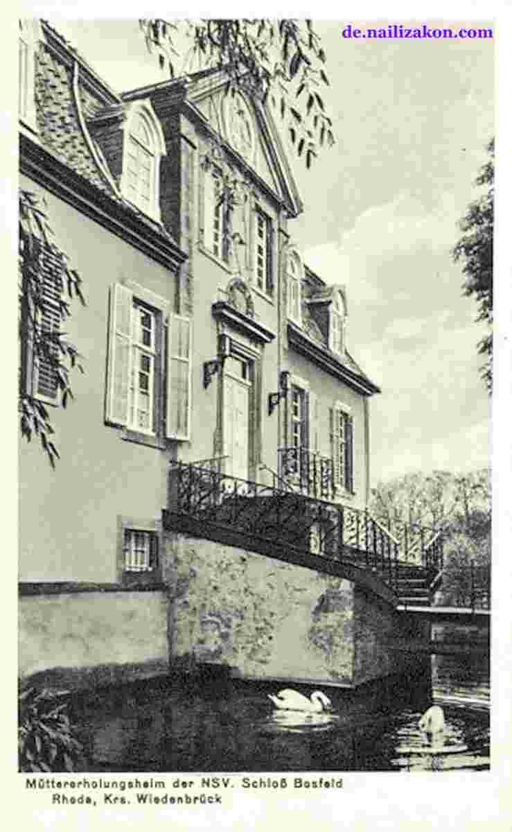 Rheda-Wiedenbrück. Schloß Bosfeld, 1940