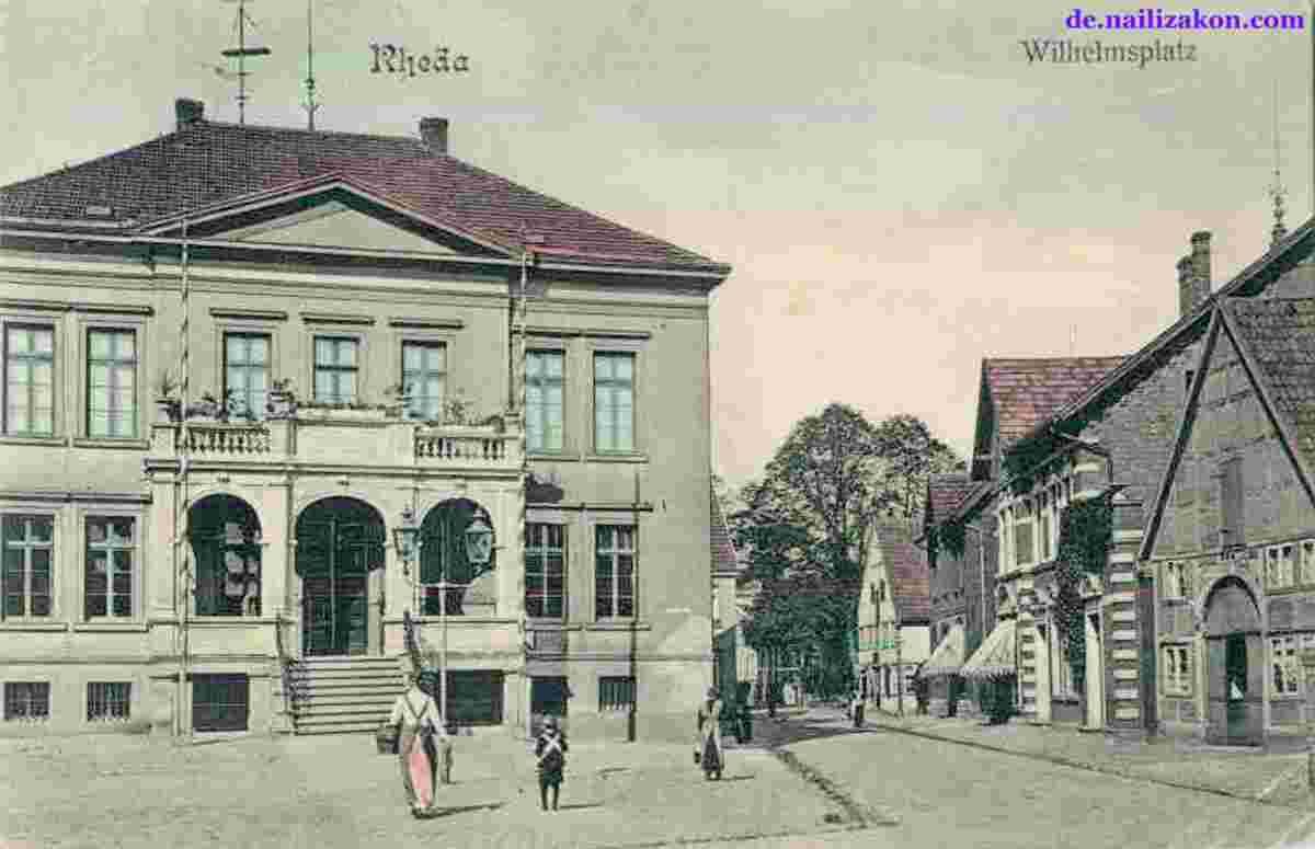 Rheda-Wiedenbrück. Wilhelmsplatz, 1910