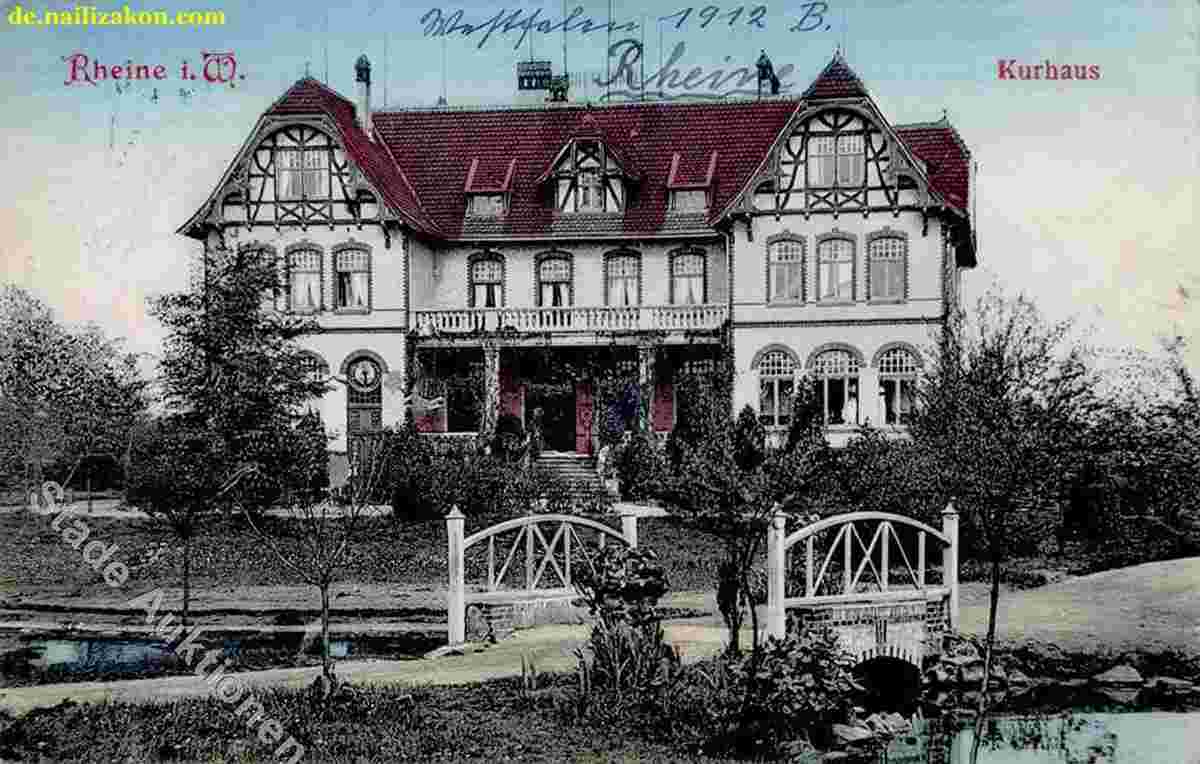 Rheine. Kurhaus, 1912