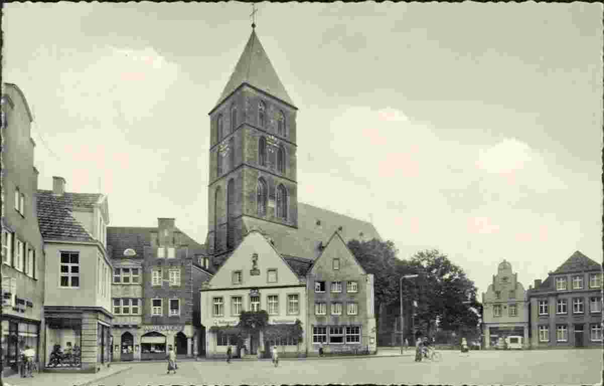 Rheine. Marktplatz, 1964