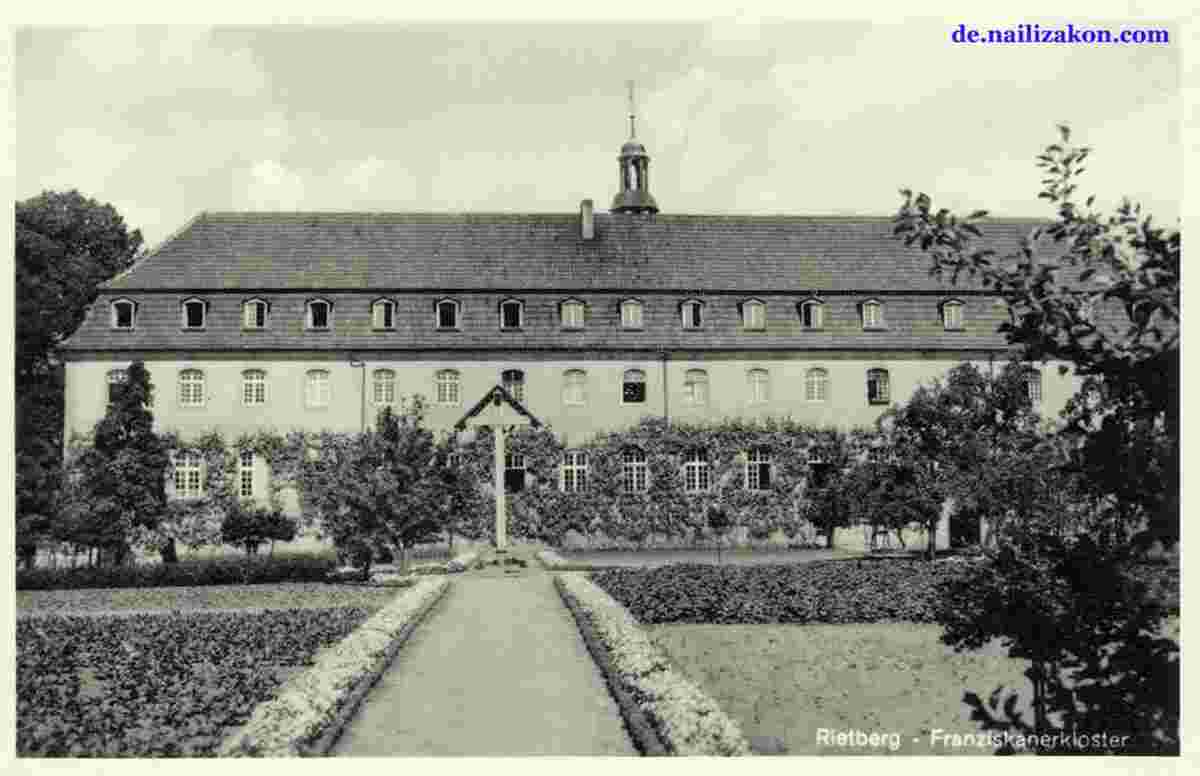 Rietberg. Das Franziskanerkloster