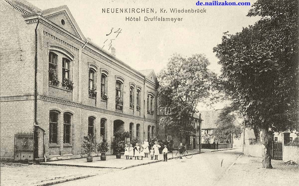Rietberg. Neuenkirchen - Hotel Druffelsmeyer, 1911