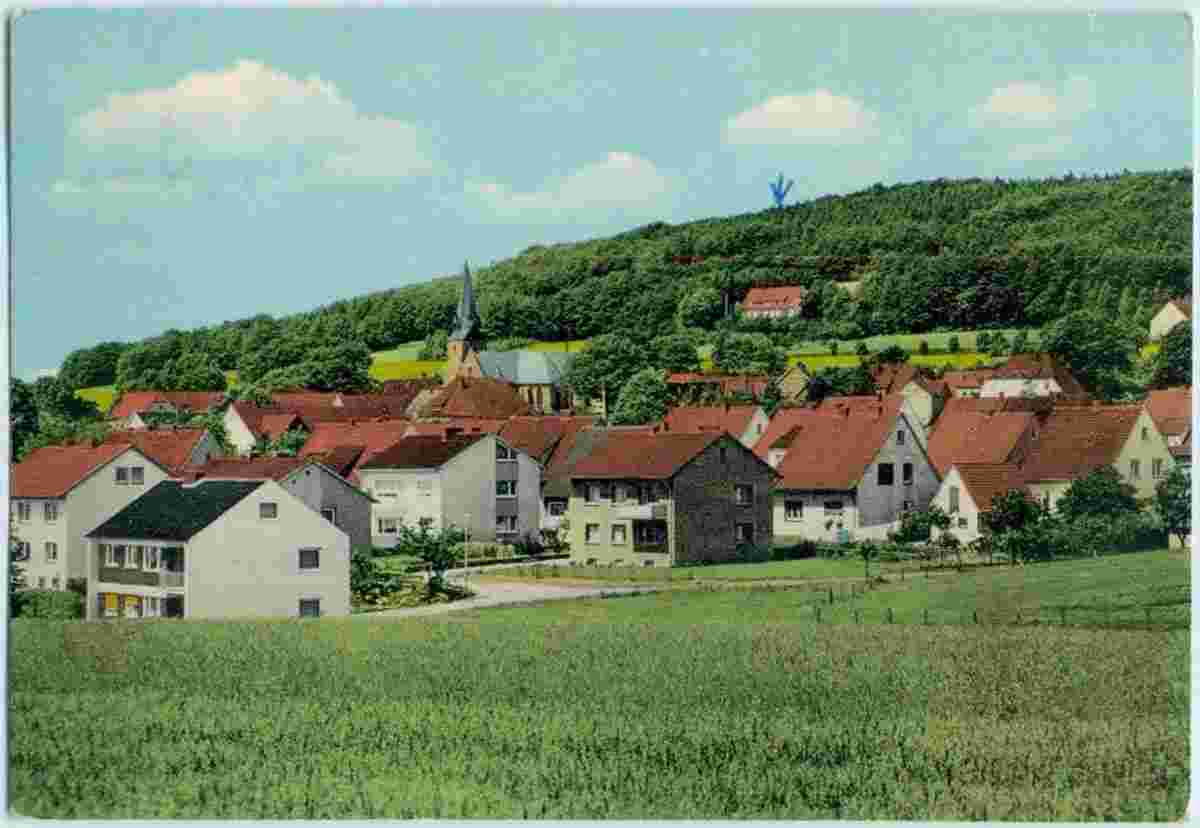 Blick auf Rödinghausen, 1971