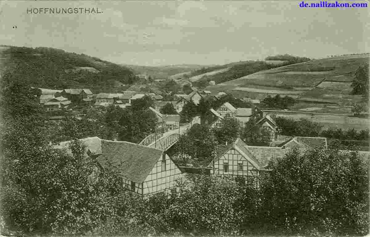 Rösrath. Panorama von Hoffnungsthal, 1908