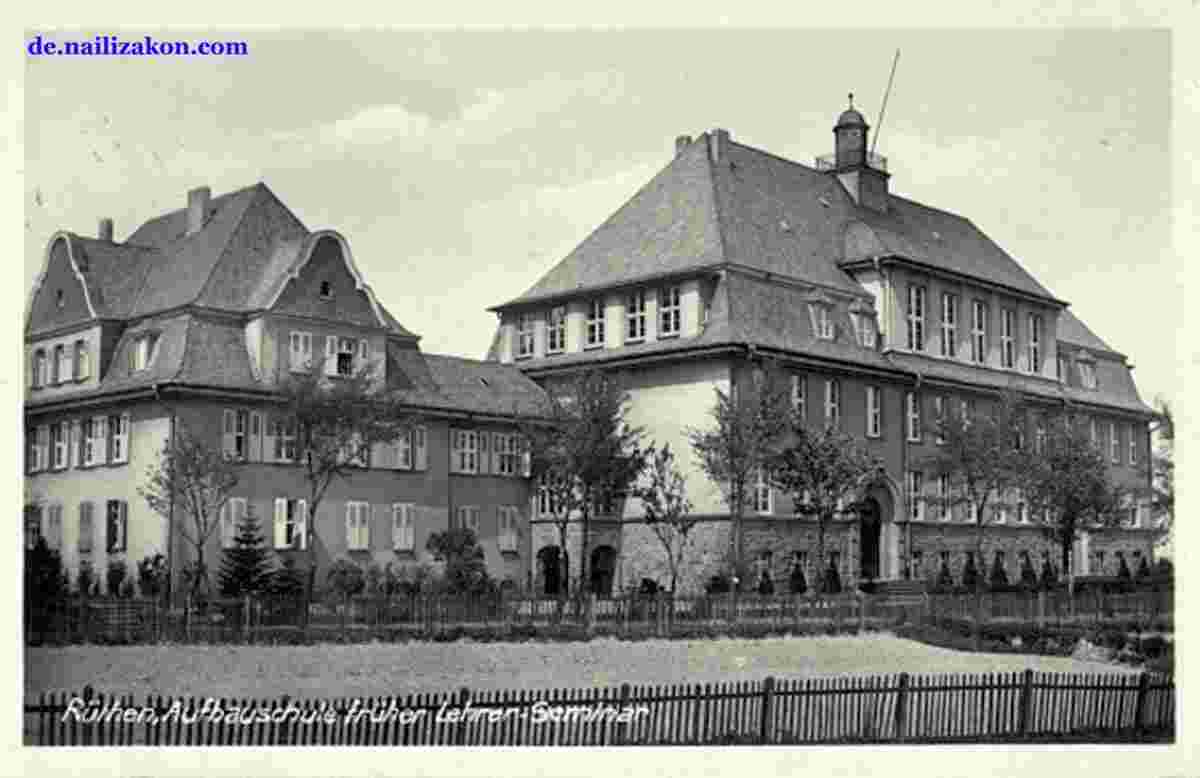 Rüthen. Aufbauschule, 1928
