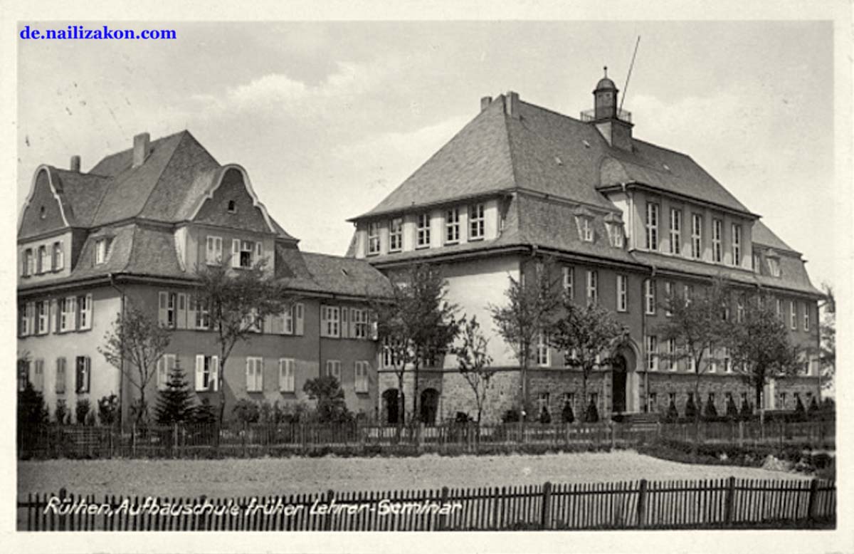Rüthen. Aufbauschule, früher Lehrerseminar, 1928
