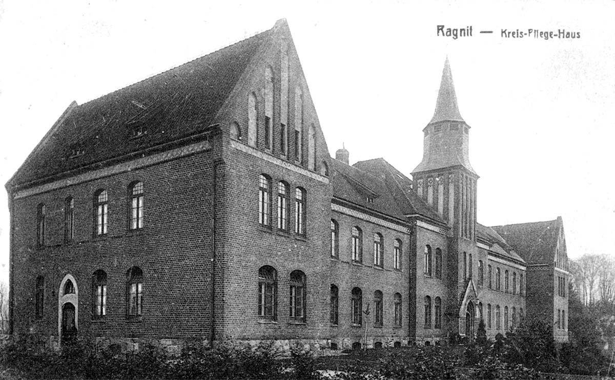 Ragnit (Neman). Panorama der Stadt, 1920-1930