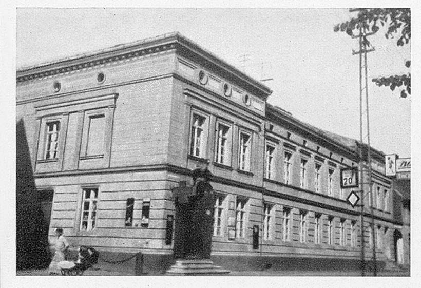 Ragnit (Neman). Panorama der Stadt, 1922-1933