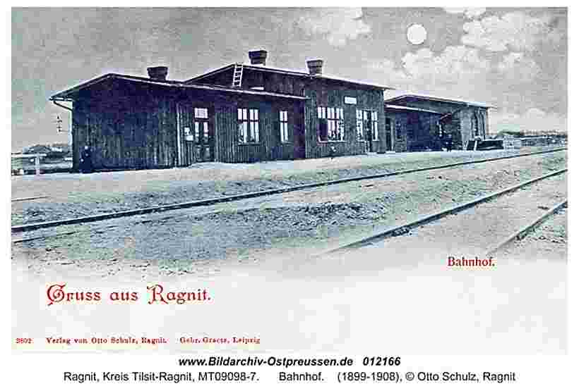 Ragnit. Bahnhof, 1899-1908