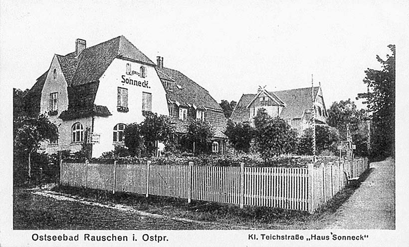 Rauschen (Swetlogorsk). Ferienhaus Eisenbahnern, 1920-1940