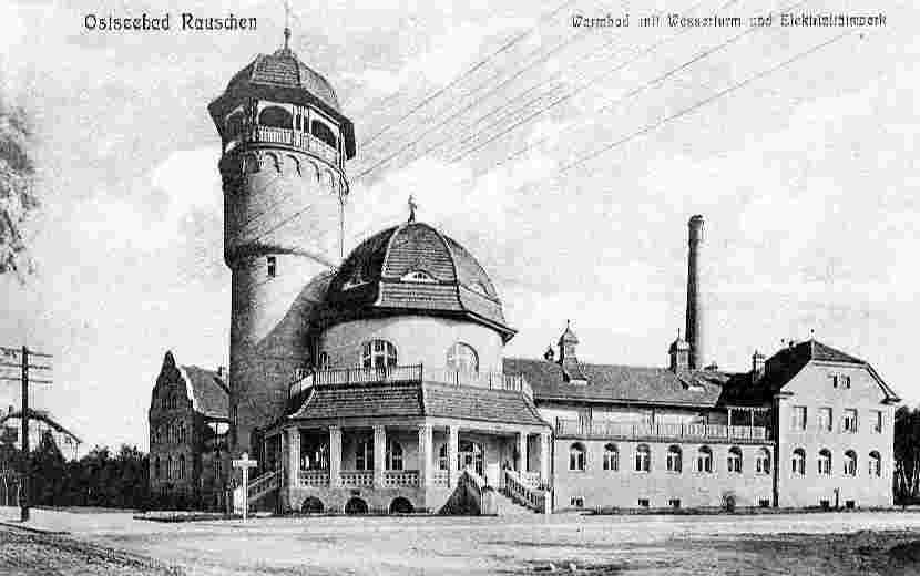 Rauschen. Wasserturm, 1908