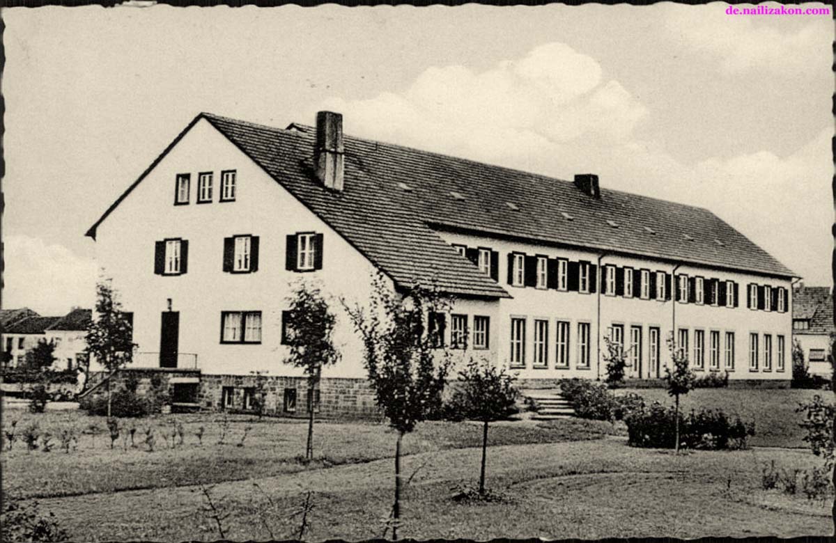 Rehlingen-Siersburg. Staatliche Lehrgangsheim, 1962