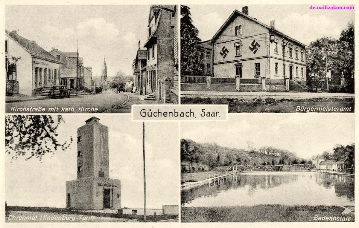 Riegelsberg. Güchenbach - Kirchstraße, Bürgermeisteramt