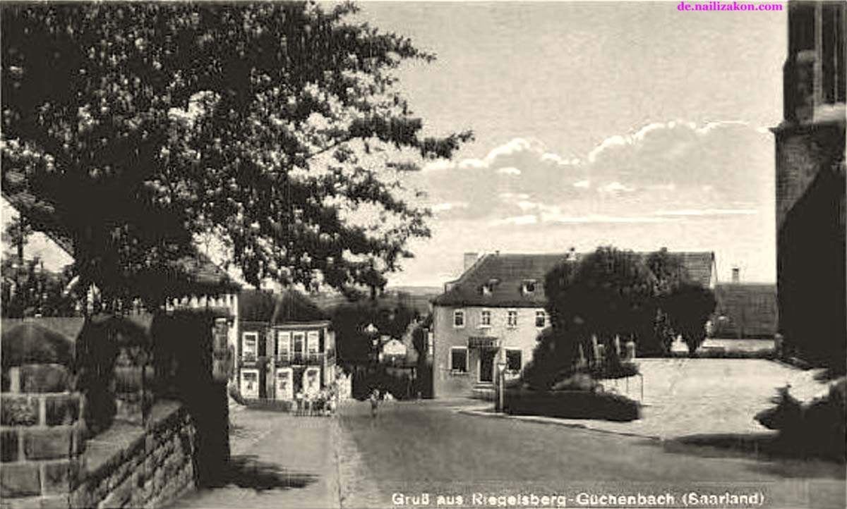 Riegelsberg. Panorama von Güchenbach