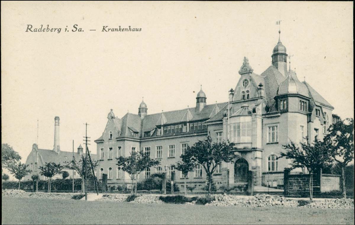 Radeberg. Krankenhaus, 1916