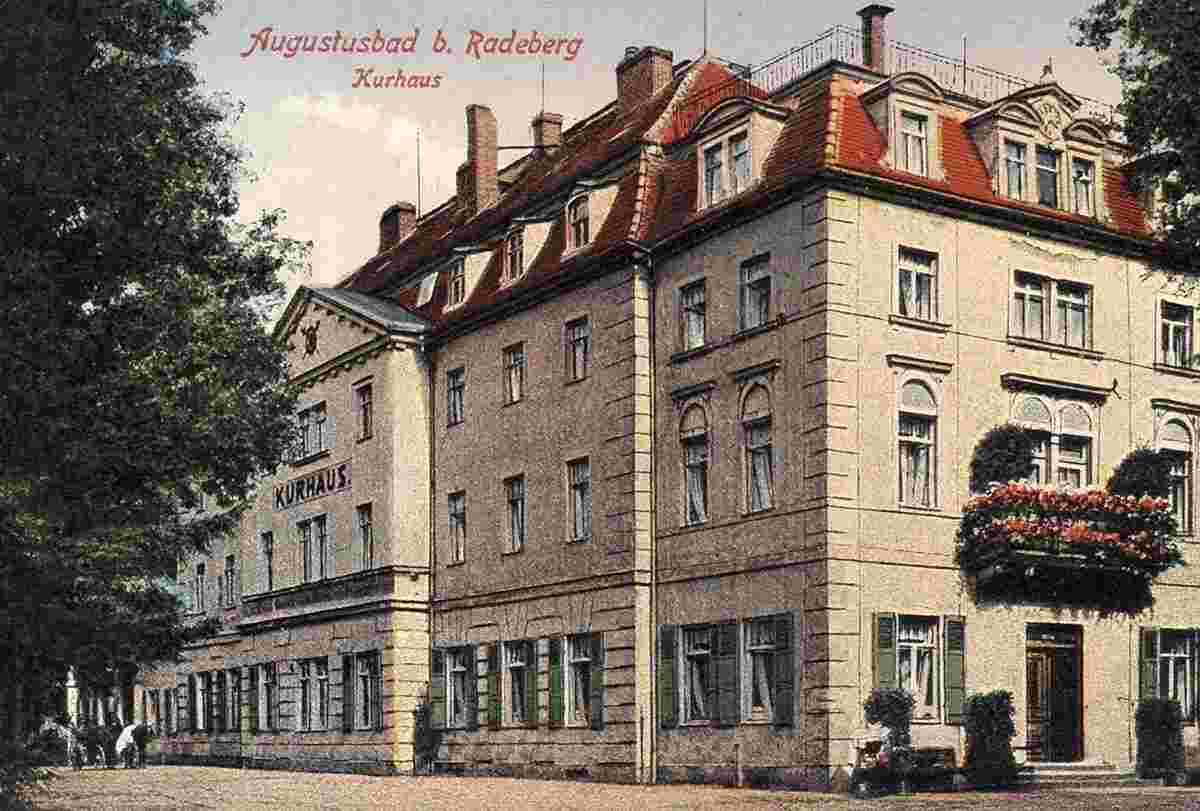 Radeberg. Liegau-Augustusbad - Kurhaus