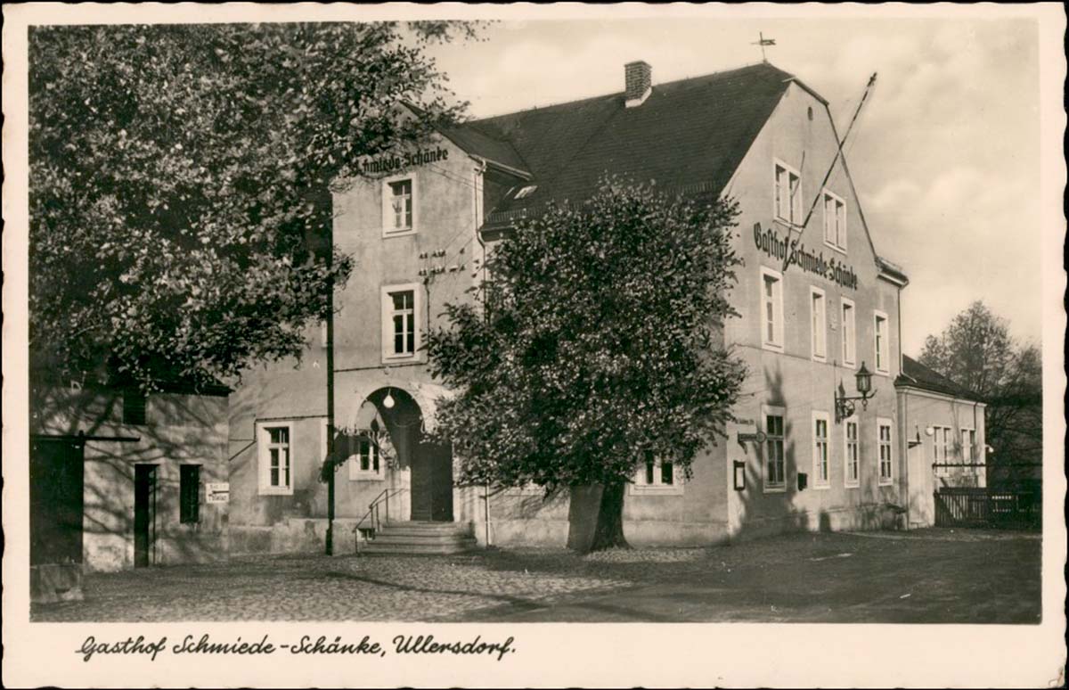 Radeberg. Ullersdorf - Gasthof 'Schmiedeschänke', 1932