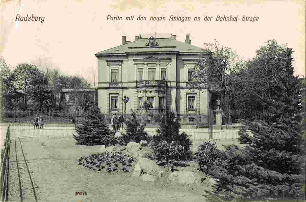 Radeberg. Villa am Bahnhofstraße, 1911