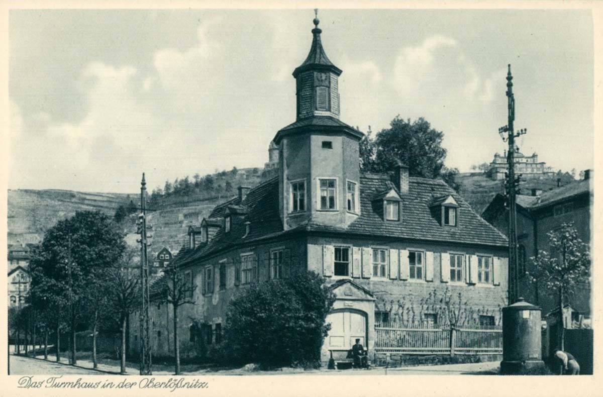 Radebeul. Oberlößnitz - Turmhaus, 1928