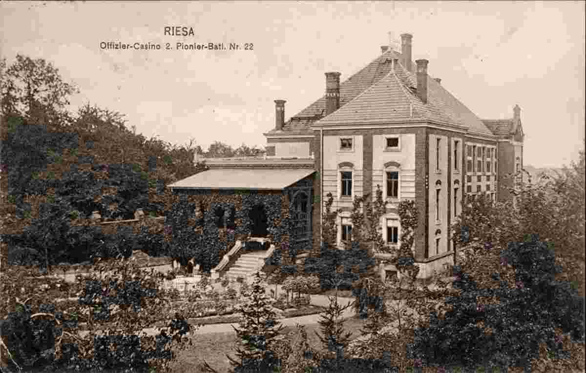 Riesa. Offizierskasino, 1913