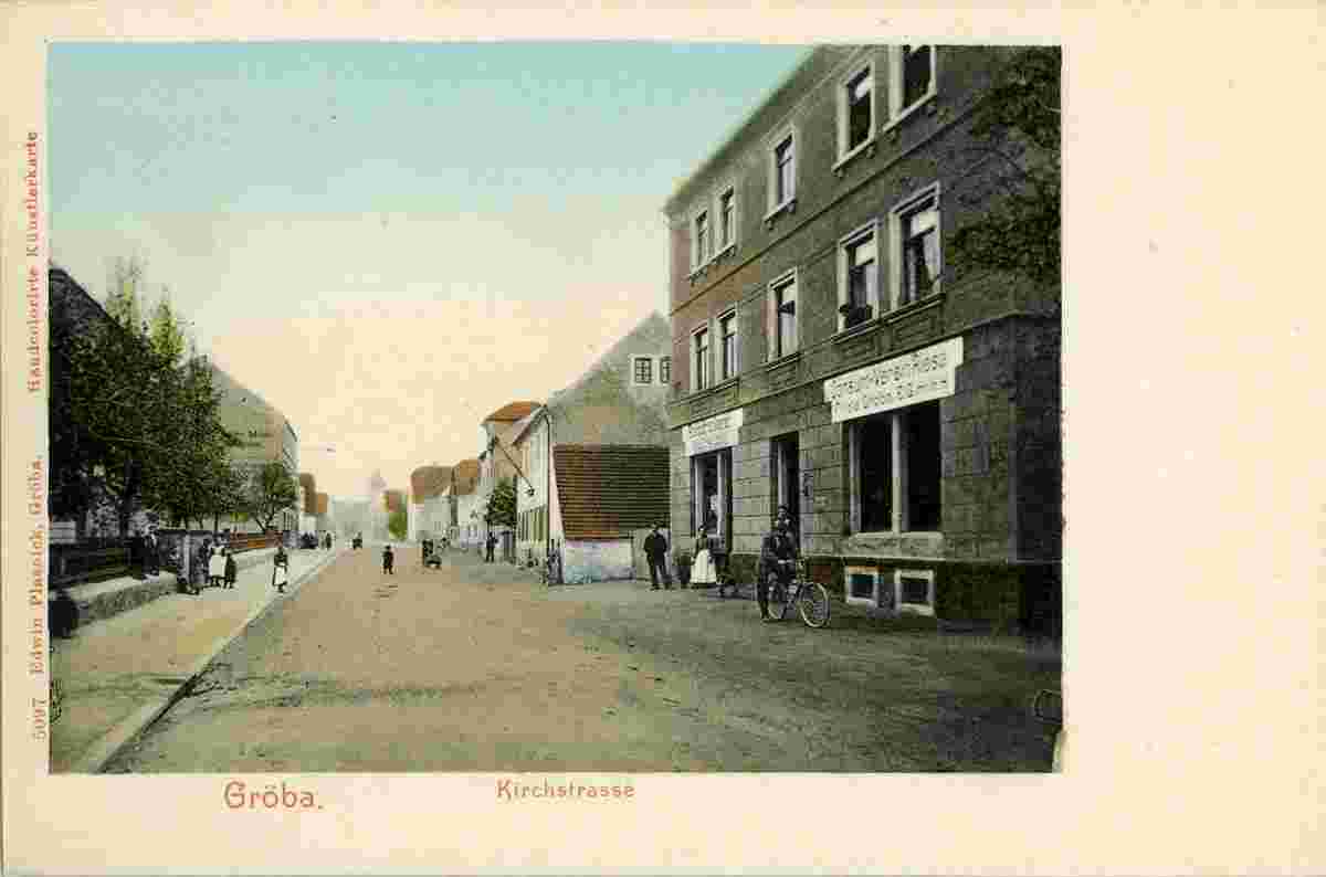 Riesa. Kirchstraße, 1904