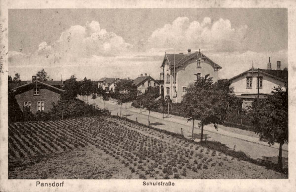 Ratekau. Schulstraße, 1923