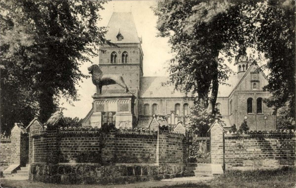 Ratzeburg. Löwe und Dom, 1909