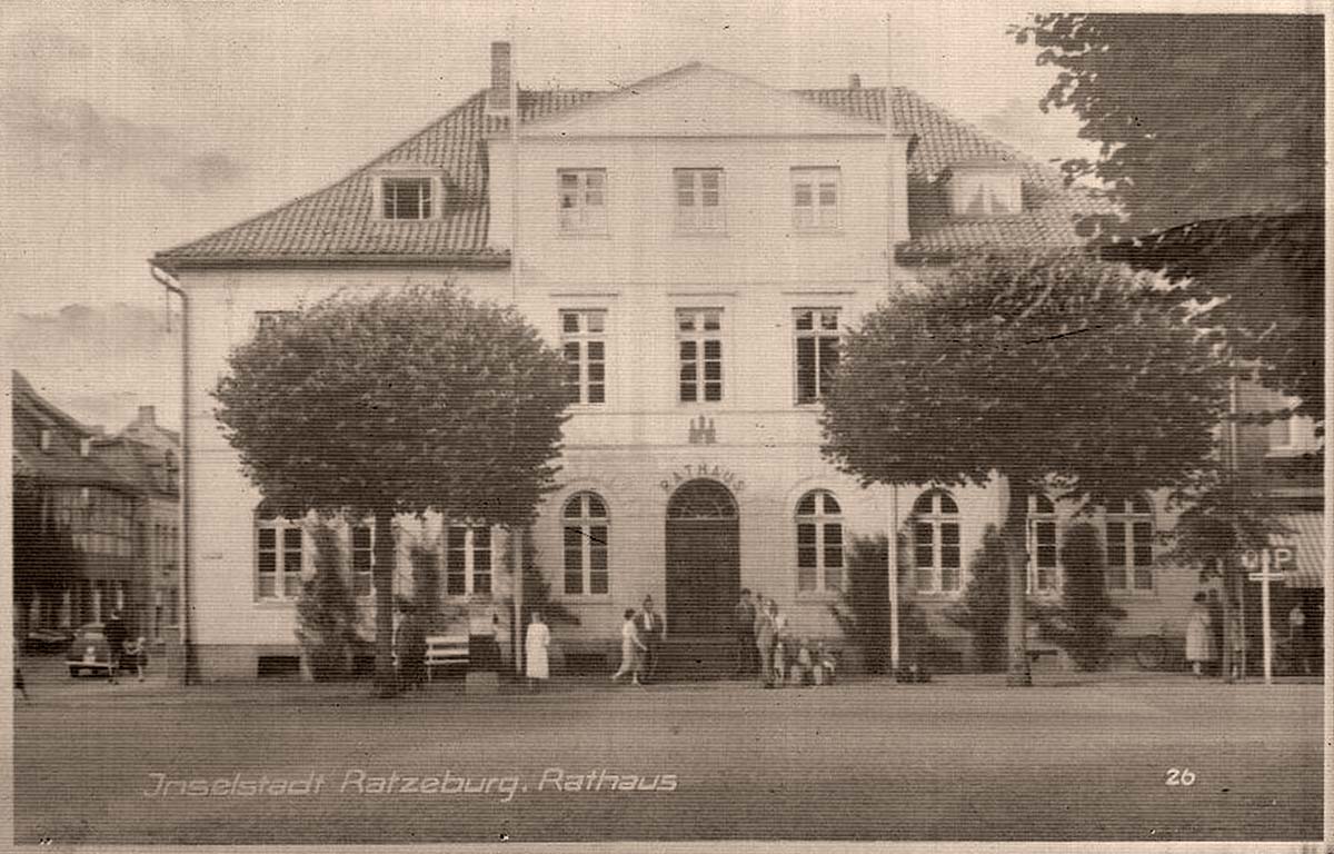 Ratzeburg. Rathaus, 1940-50er