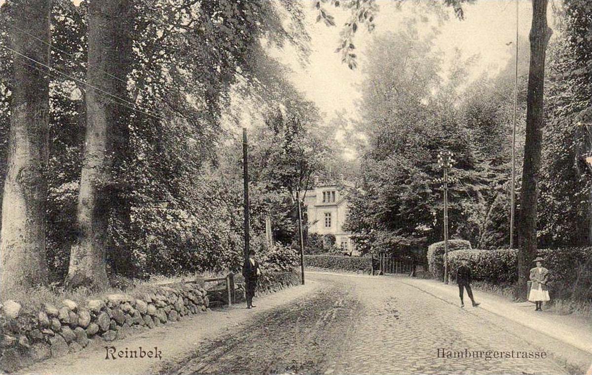 Reinbek. Hamburger Straße, 1907
