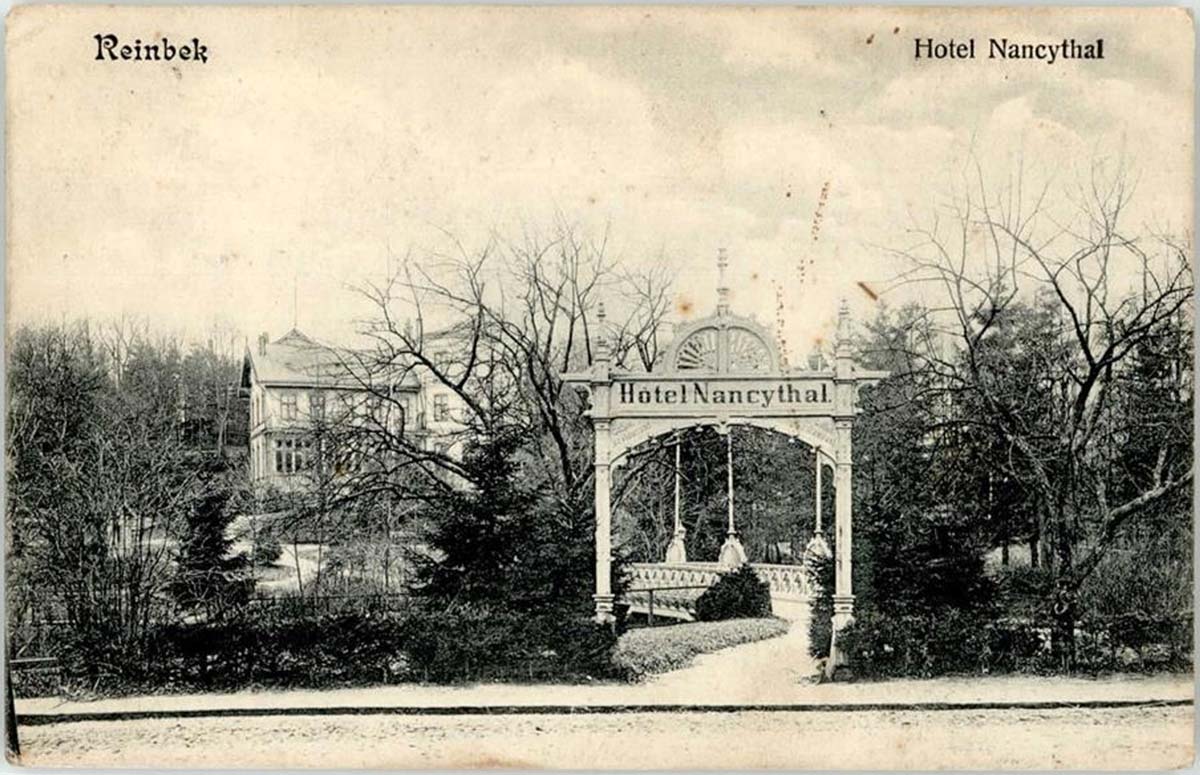 Reinbek. Hotel Nancythal, 1906