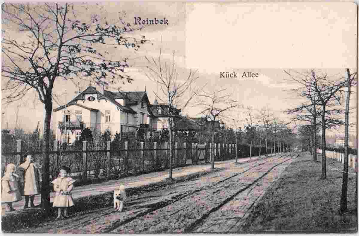 Reinbek. Kück Allee, 1906
