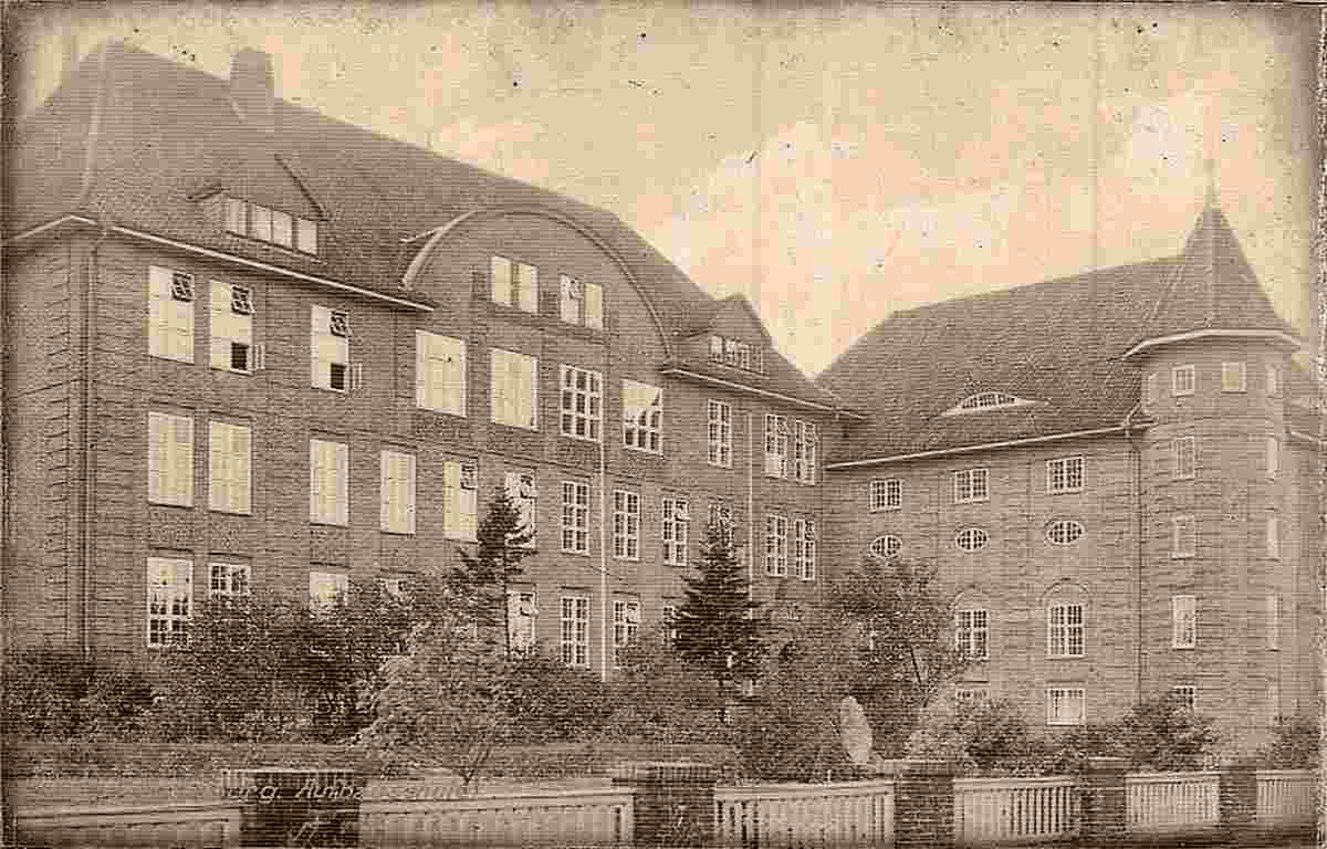 Rendsburg. Aufbauschule, um 1940