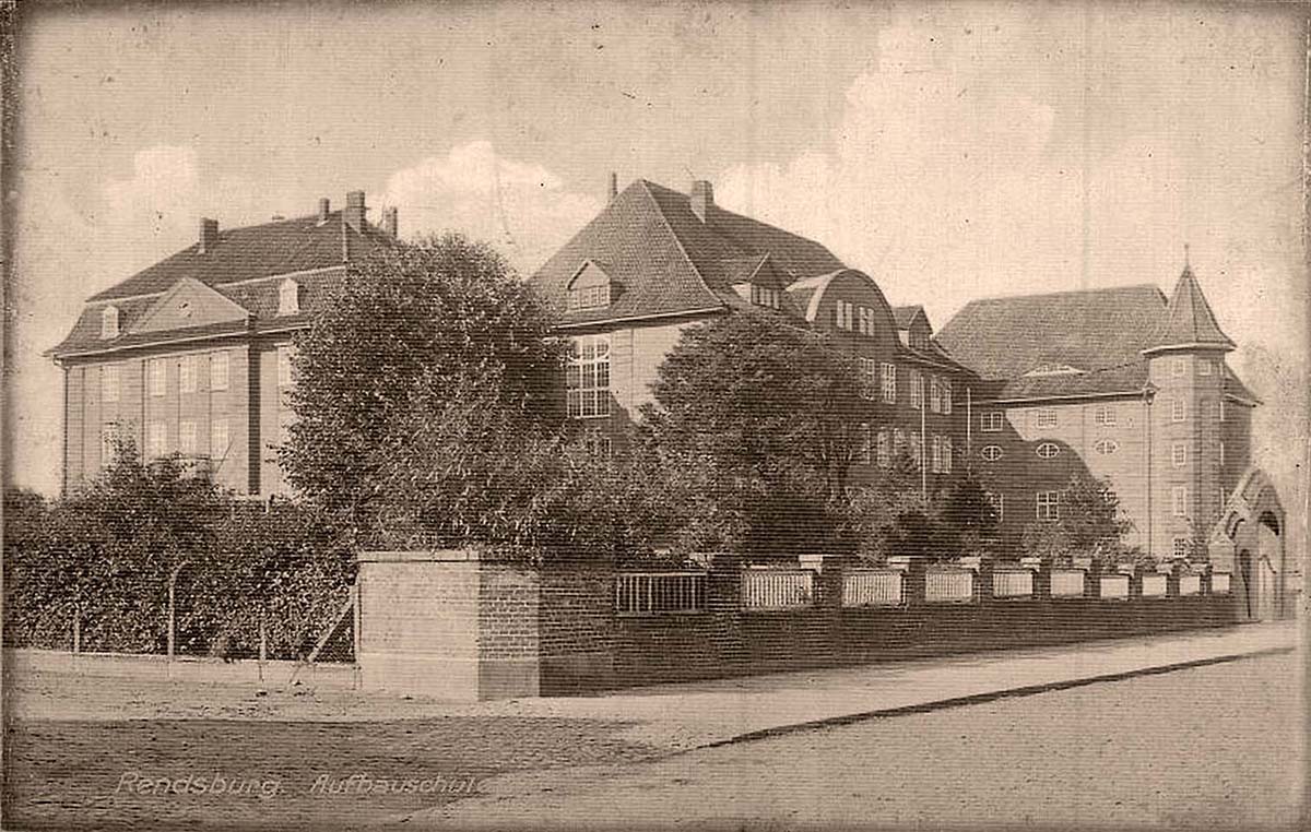 Rendsburg. Aufbauschule, um 1940