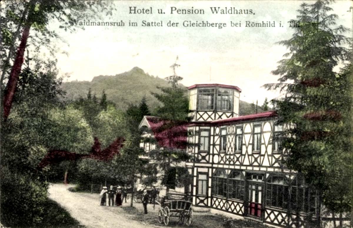 Römhild. Hotel und Pension 'Waldhaus', 1906