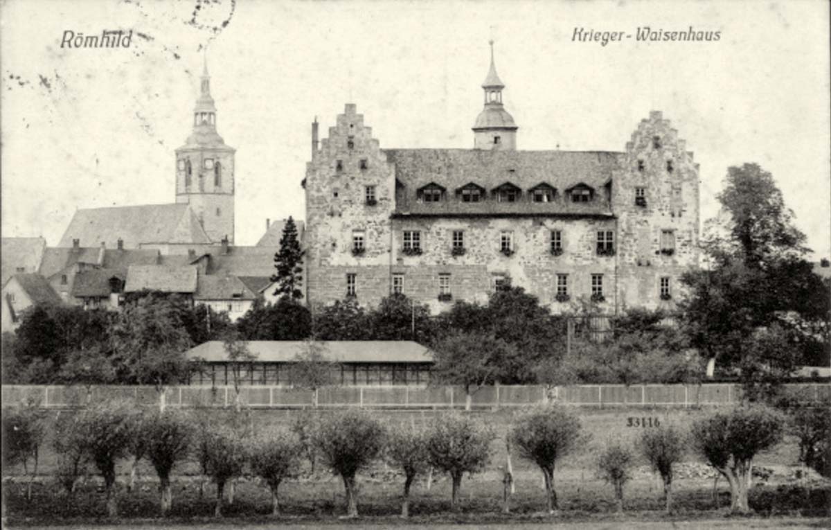 Römhild. Krieger Waisenhaus, 1912