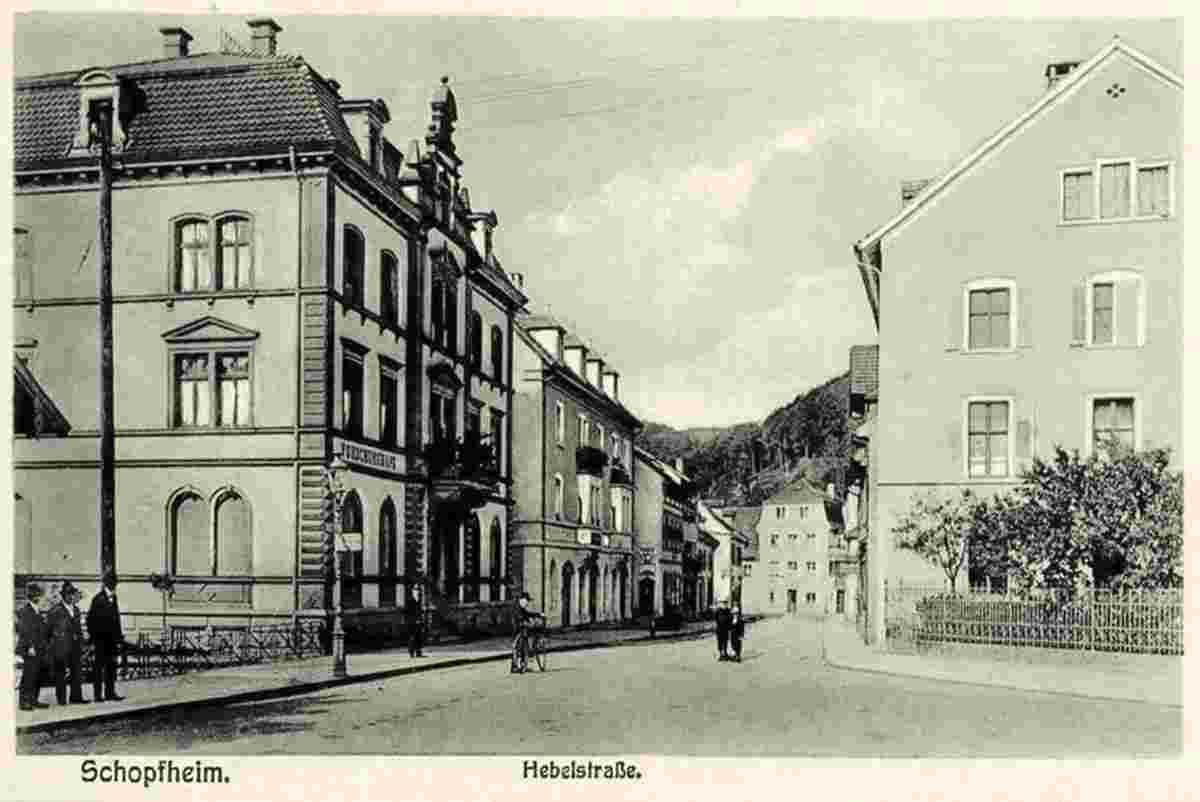 Schopfheim. Hebelstraße