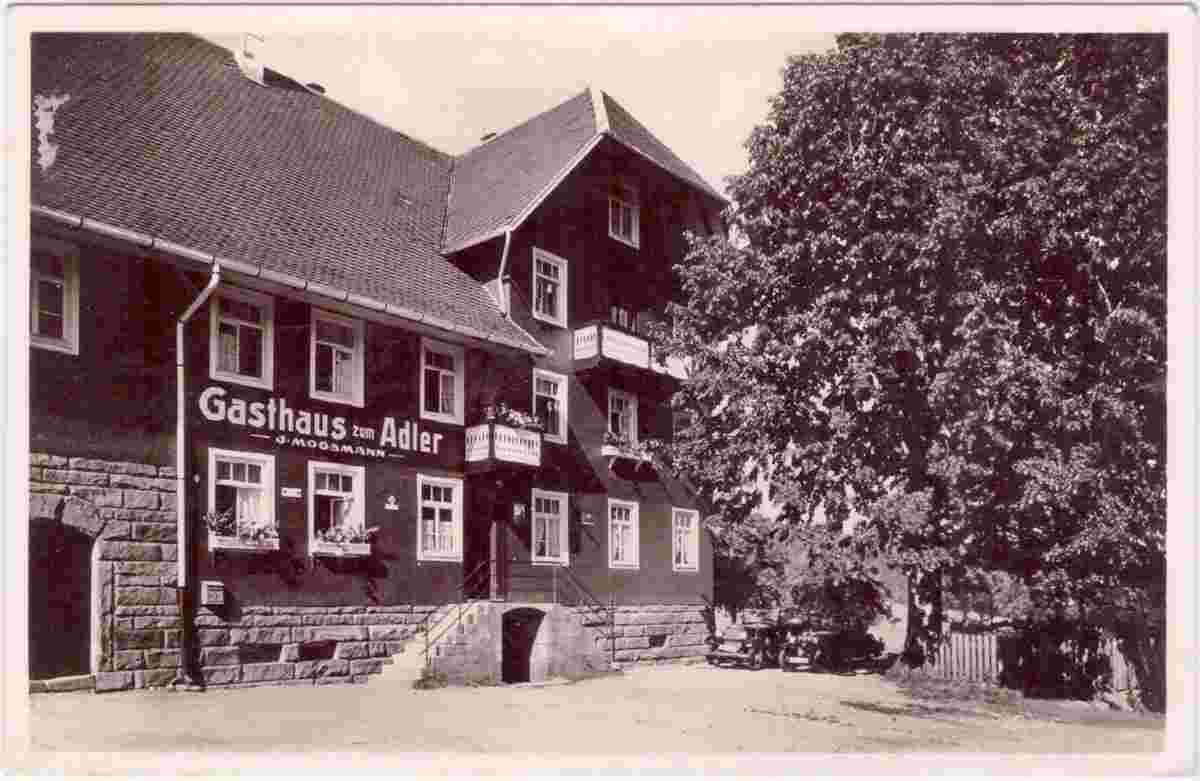 Schramberg. Fohrenbühl - Gasthaus zum Adler von J. Moosmann, 1941
