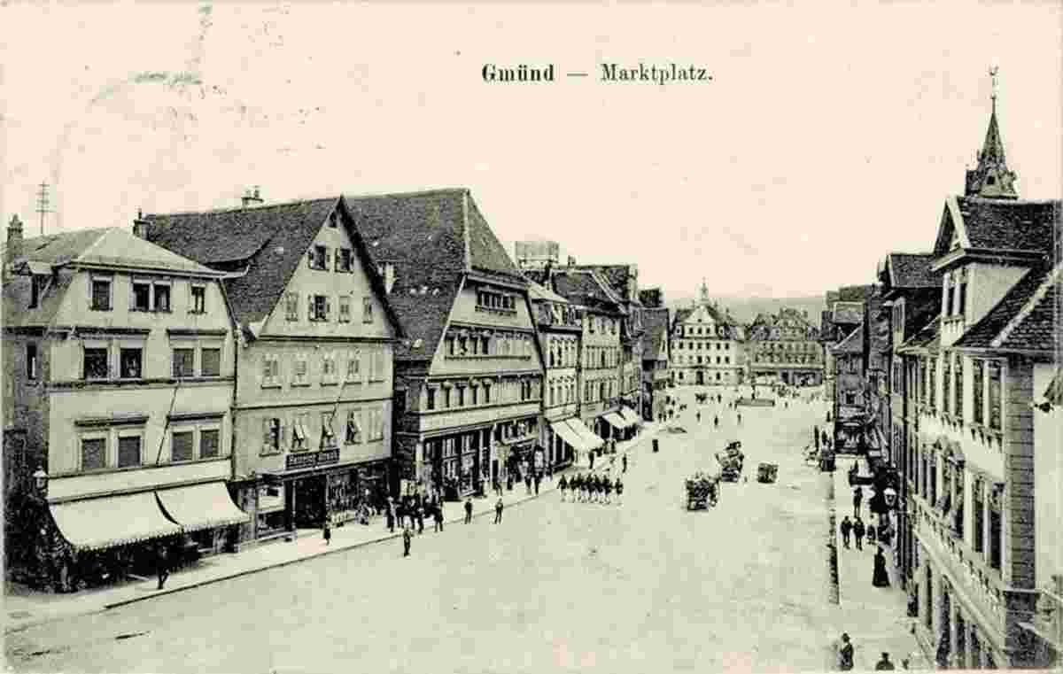 Schwäbisch Gmünd. Marktplatz