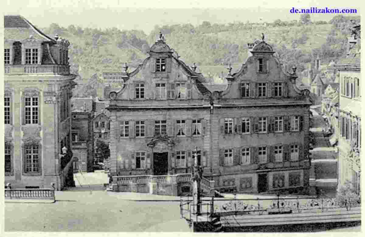 Schwäbisch Hall. Brunnen