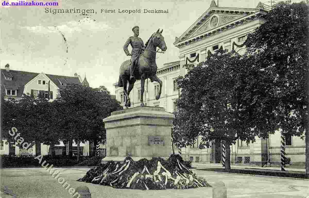 Sigmaringen. Fürst Leopold Denkmal