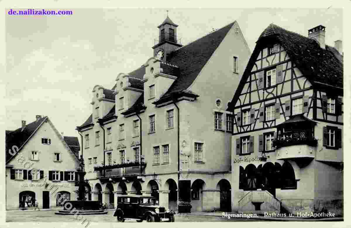 Sigmaringen. Rathaus