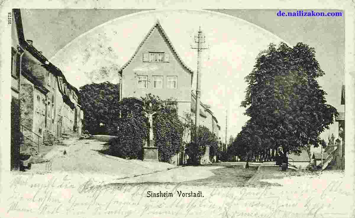 Sinsheim. Vorstadt
